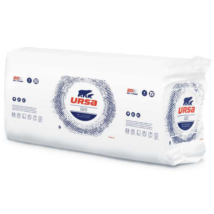 Утеплитель Ursa Geo П-30 100х600х1250